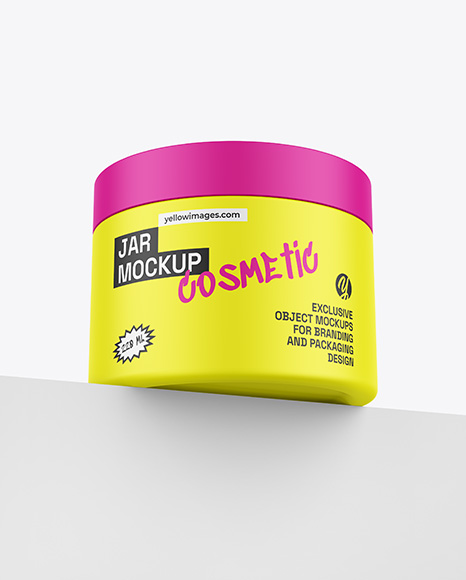 Matte Jar Mockup