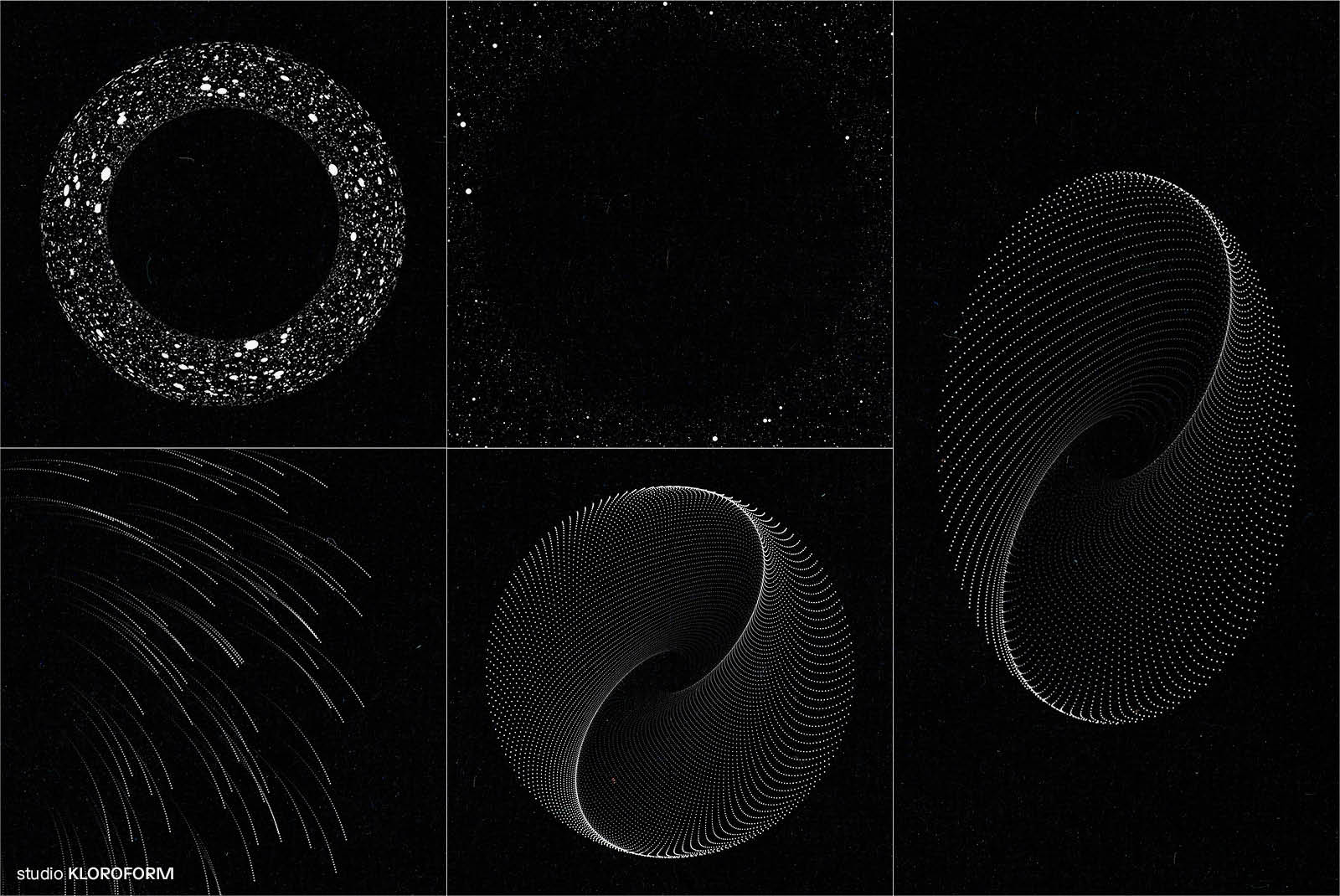 SPACE 6 - 55 dotted objects