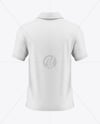Men's Polo Shirt Mockup - Back View