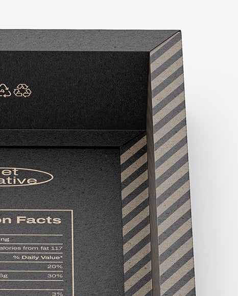 Kraft Paper Box in Sleeve Mockup