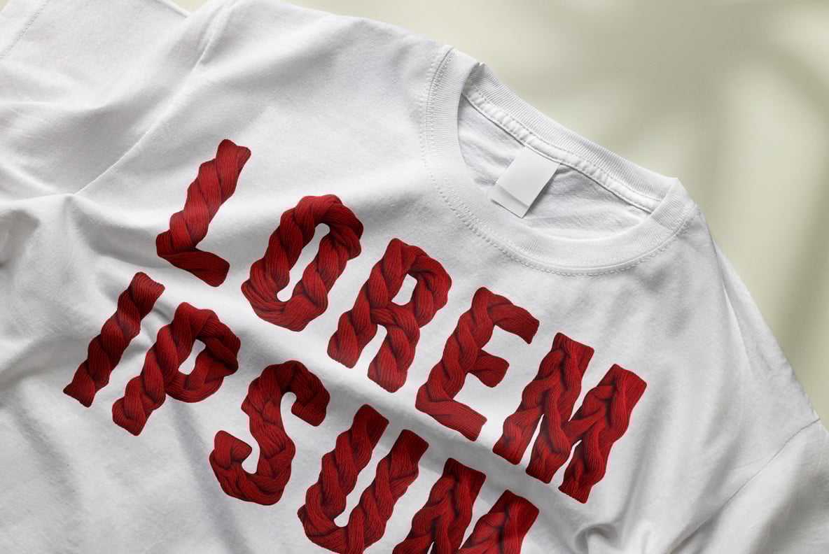Crimson Knit Font