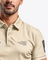 Man in a Polo Shirt and Jeans Mockup