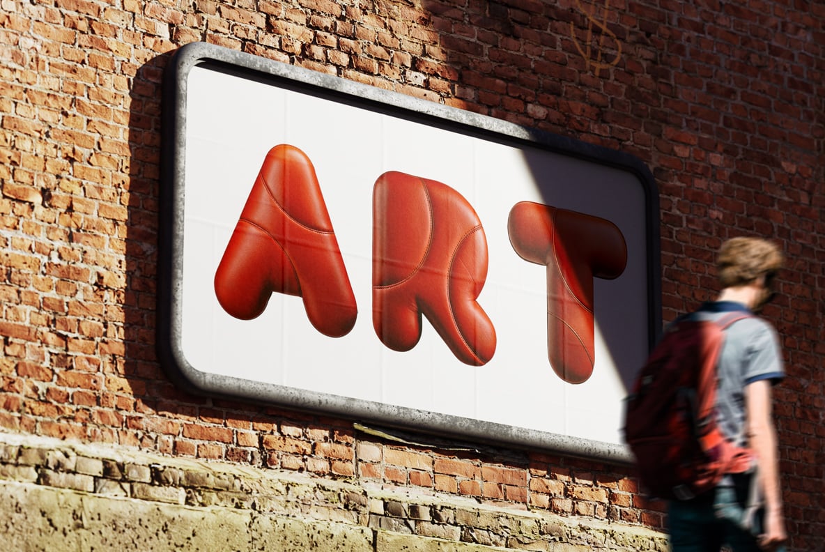 Leather Art Font