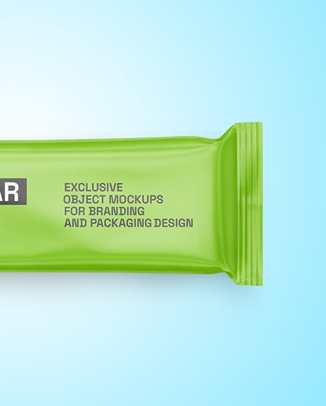 Matte Snack Package Mockup