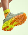 Running Shoes on Women's Leg Mockup