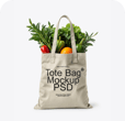 Tote bag mockup