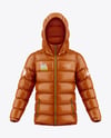 Glossy Down Jacket Mockup