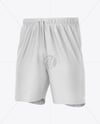 Soccer Shorts Mockup - Half Side View