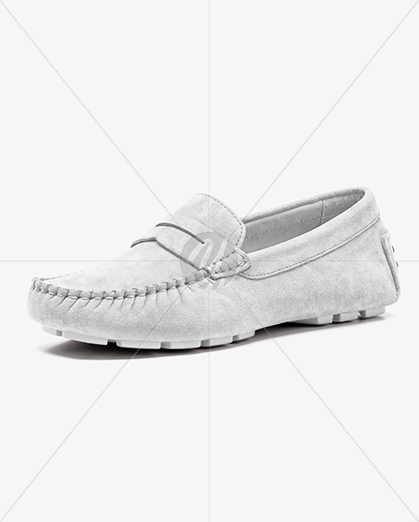 Suede Moccasin Mockup