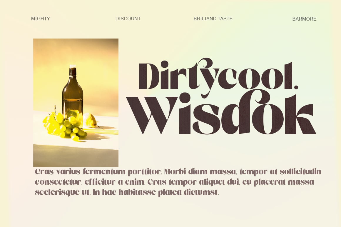 Wistok Font