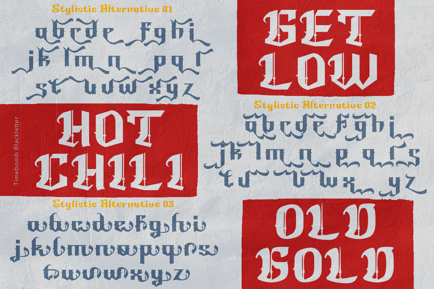 Timebomb Blackletter Font