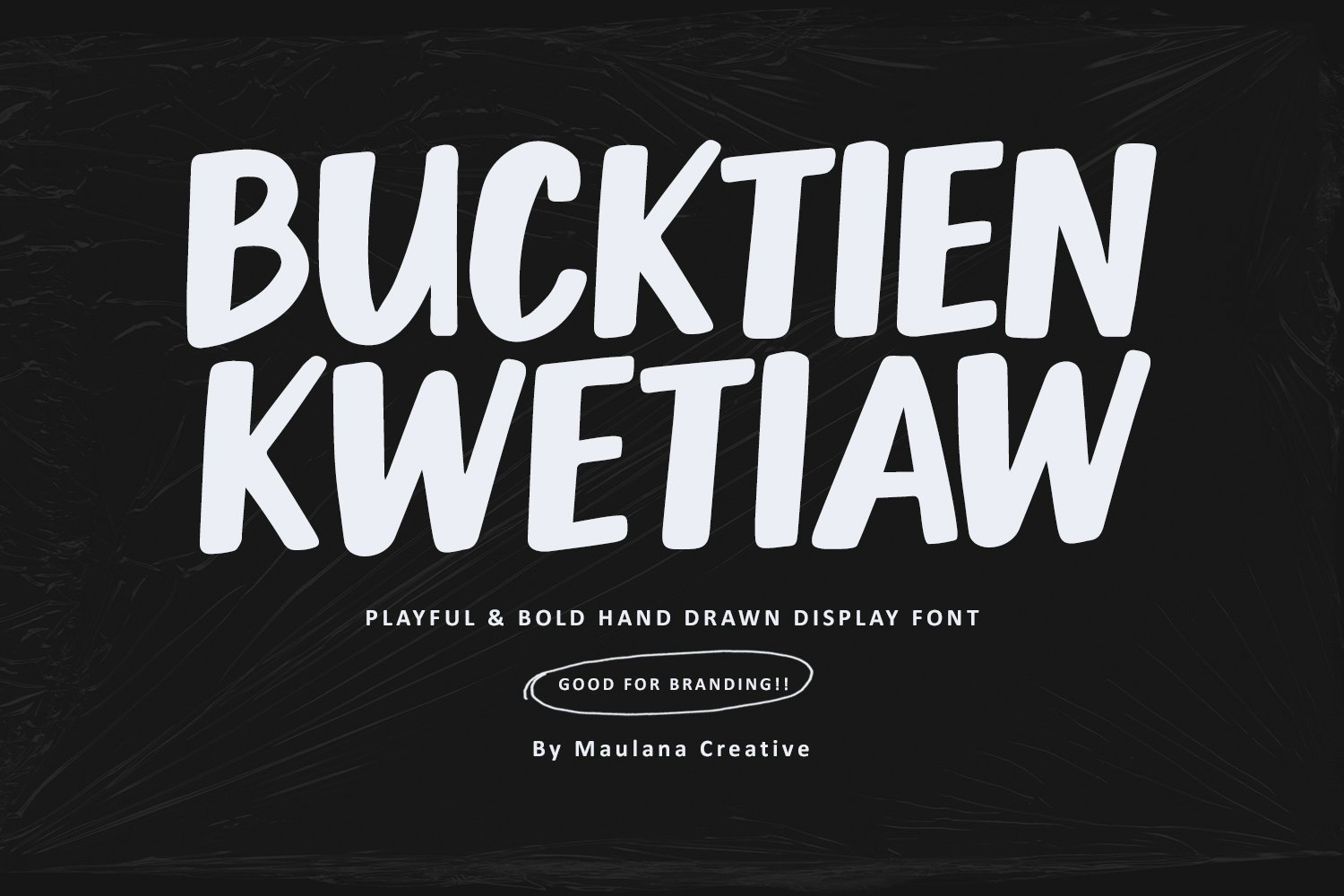 Bucktien Kwetiaw Playful Bold Hand Drawn Display