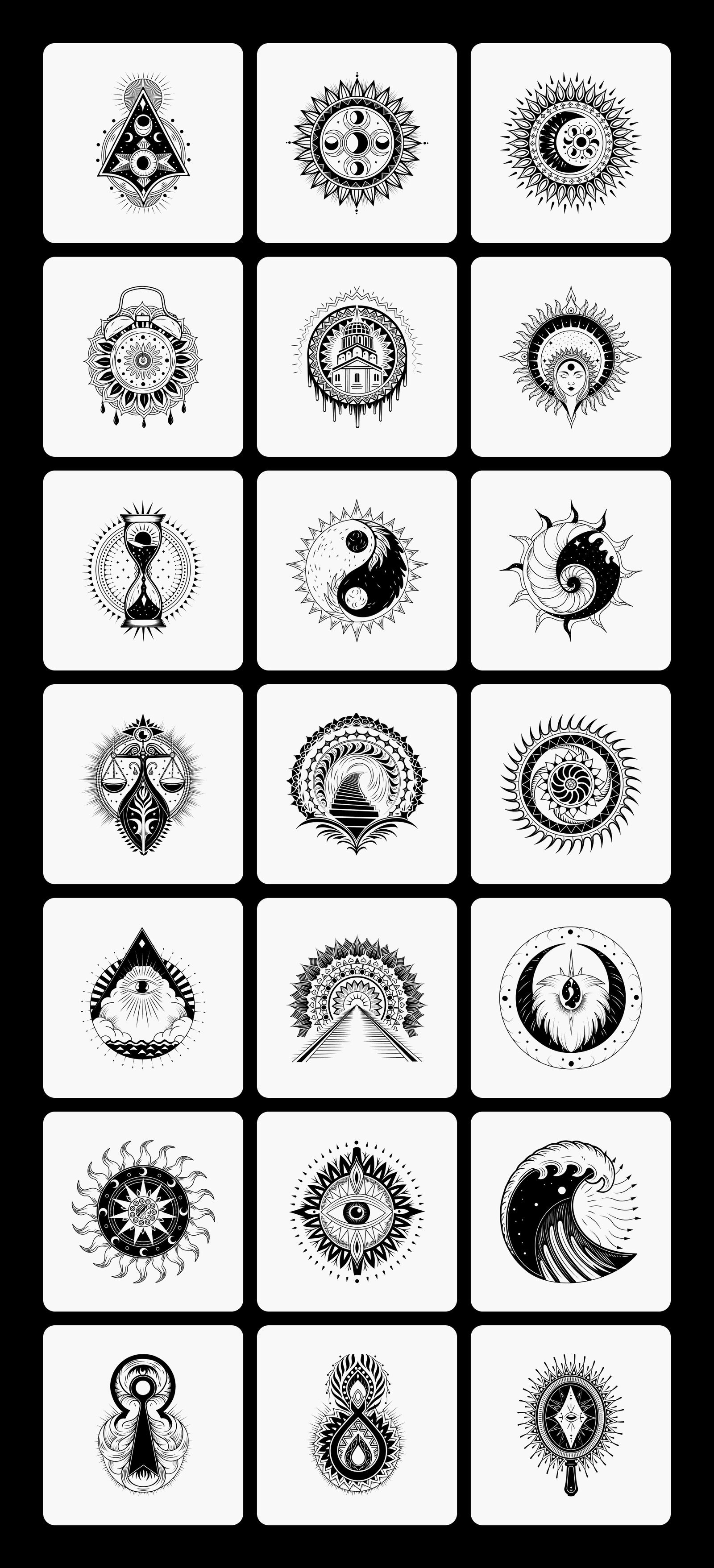 Magical Illustrations Set