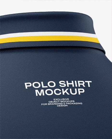 Men's Polo Shirt Mockup