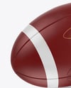 Leather Rugby Ball Mockup