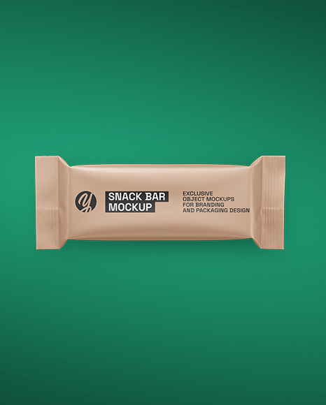Matte Snack Package Mockup