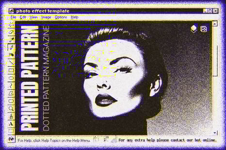 Pattern Magazine Photo Effect - Add-Ons