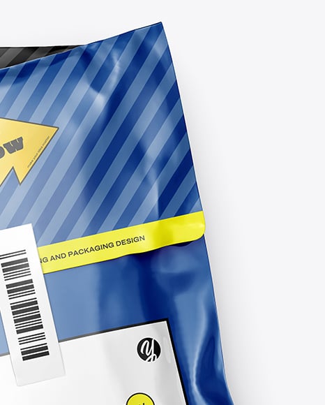 Glossy Mailing Bags Mockup