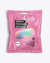 Glossy Snack Package Mockup