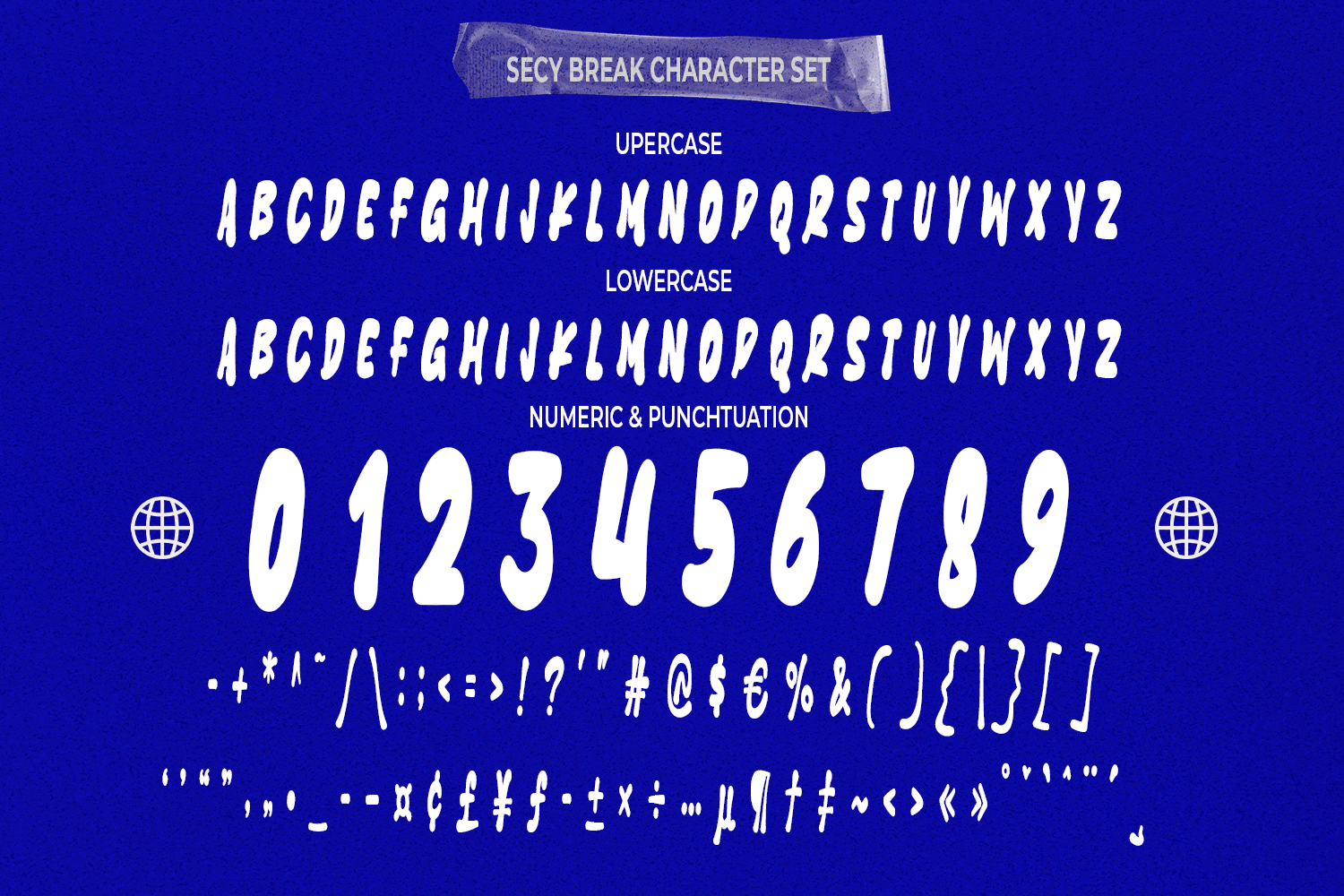 Secy Break - Streetwear Fancy Font