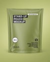 Matte Stand-up Pouch Mockup