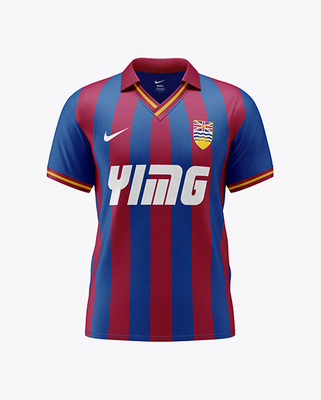 Soccer Polo Jersey Mockup