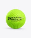 Golf Ball Mockup