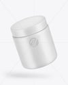 Matte Plastic Jar Mockup