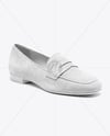 Suede Loafer Mockup