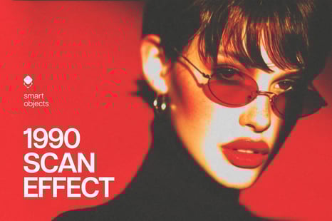 1990 Scan Photo Effect - Instagram story