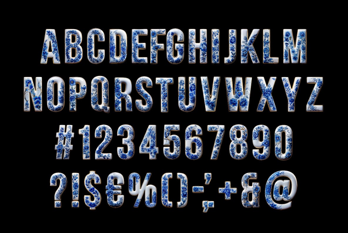 Porcelaine Luxe Font
