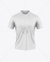 Crew Neck Rugby Jersey Mockup - Front View