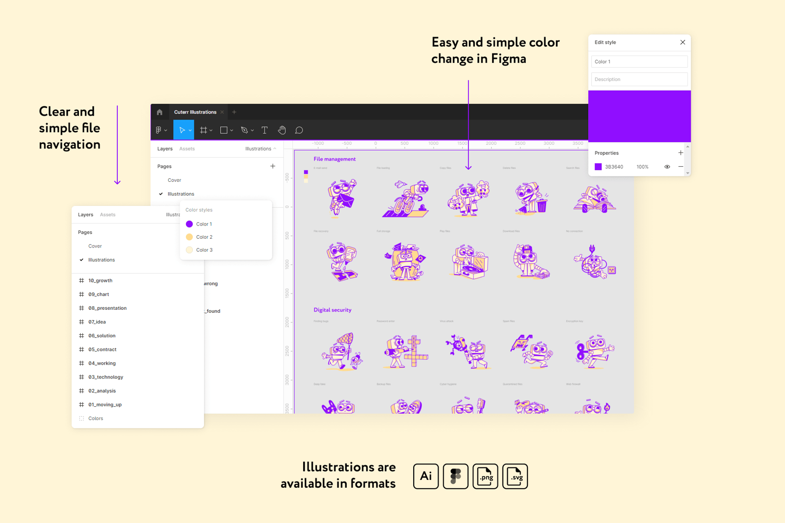 Boxy Robos Assistant Illustrations