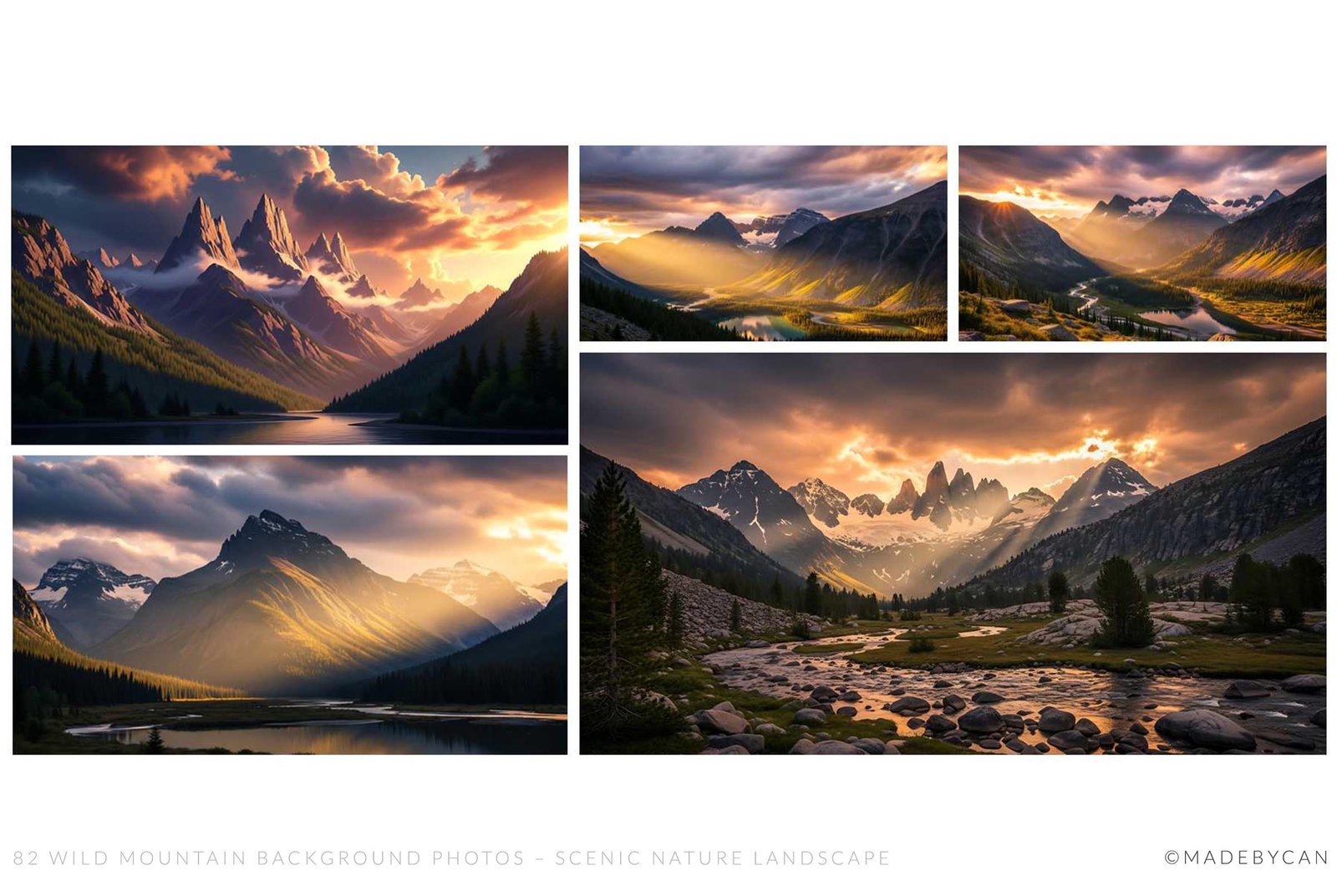 82 Wild Mountain Background Photos – Scenic Nature Landscape