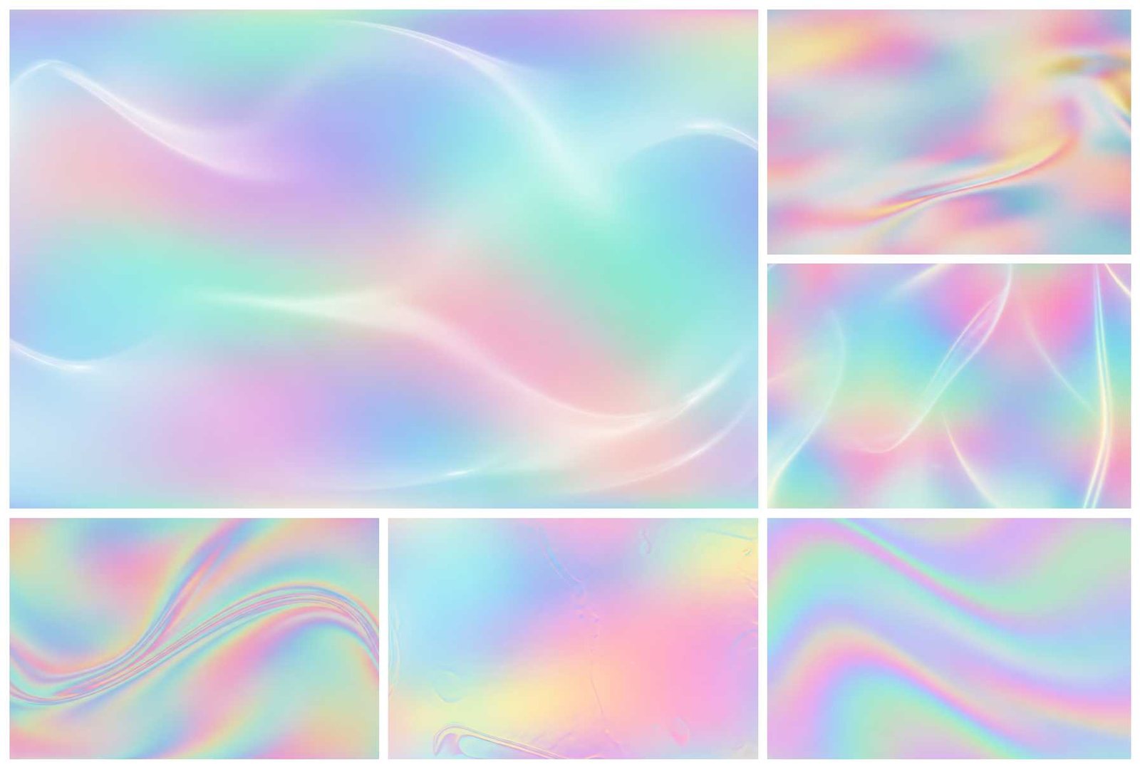 62 Pastel Blurry Rainbow Gradient Stock Photos – Soft Abstract Background