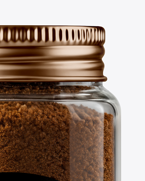 Plastic Jar with Ground Allspice Mockup