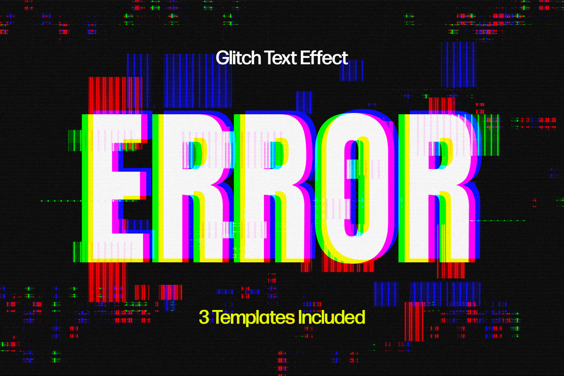 Glitch Text Effects