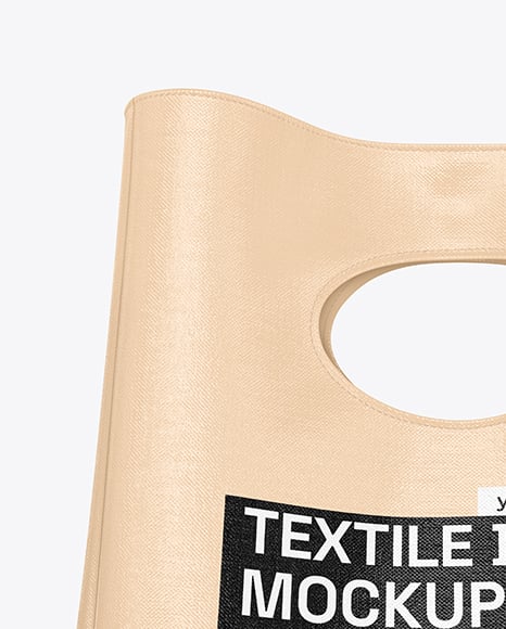 Textile Shopping Bag Mockup