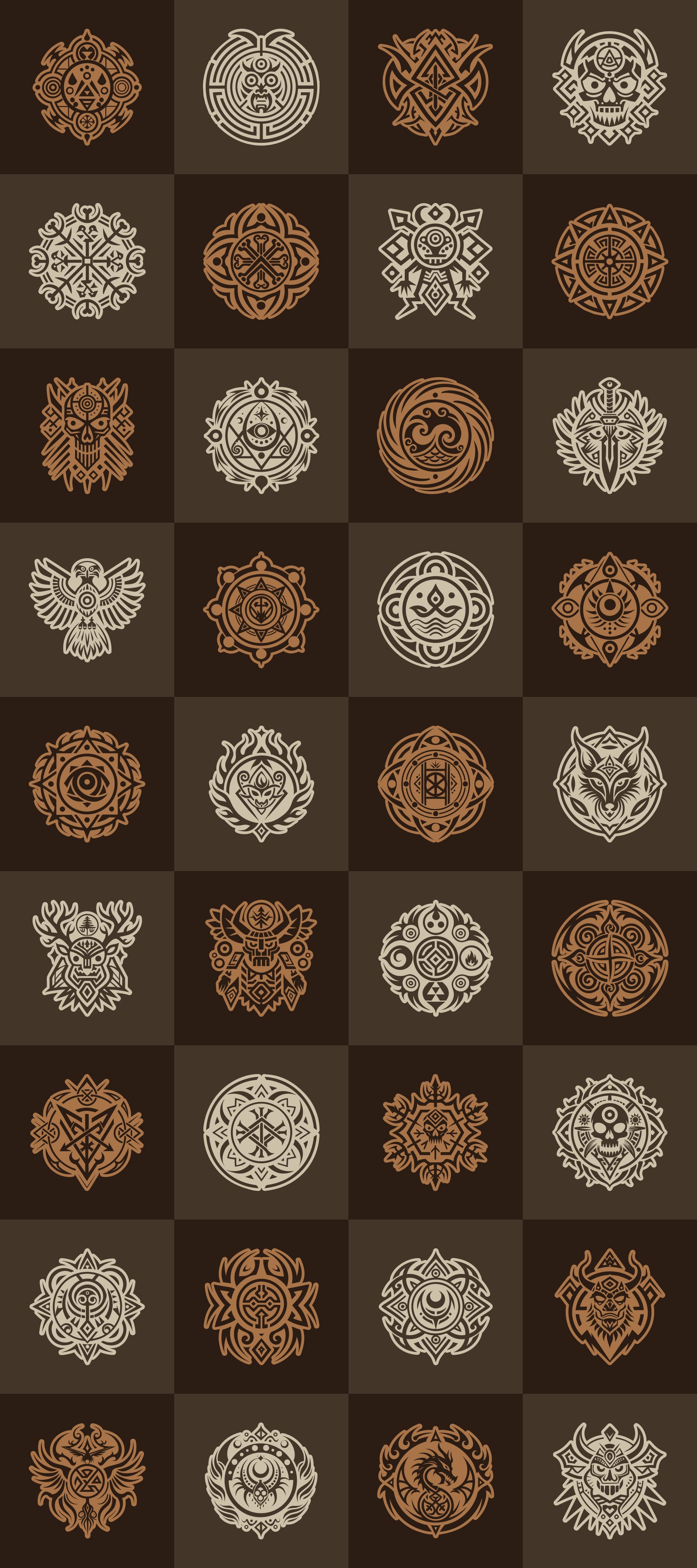 Shaman Art Symbols