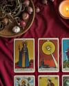 Six Cards on a Table Mockup