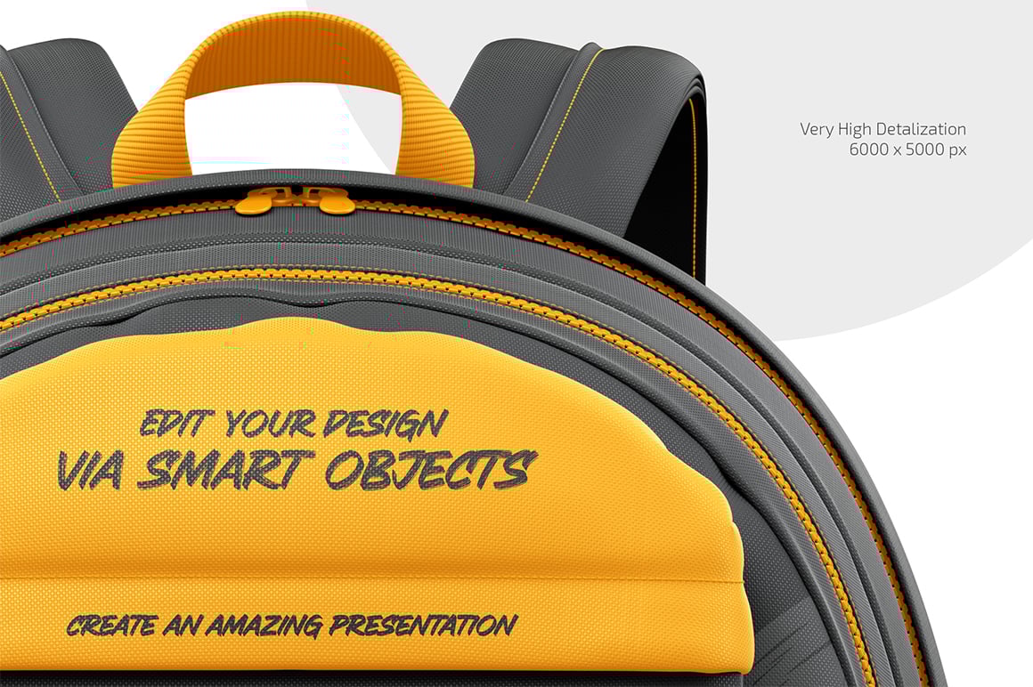 Backpack Mockup Set