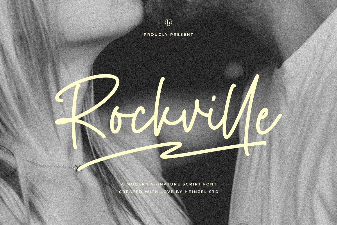 Rockville Modern Signature Font