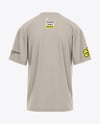 Men's Drop Shoulder Oversized T-Shirt Mockup