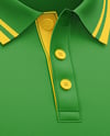Men's Long Sleeve Polo Shirt Mockup