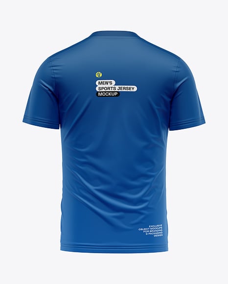Sport Jersey T-Shirt Mockup - Jersey+T-Shirt+Mockup+PSD+-+Free+Download
