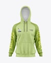 Men's Heather Hoodie Mockup - Front View