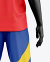 Soccer Kit w/ Mannequin Mockup - Back View