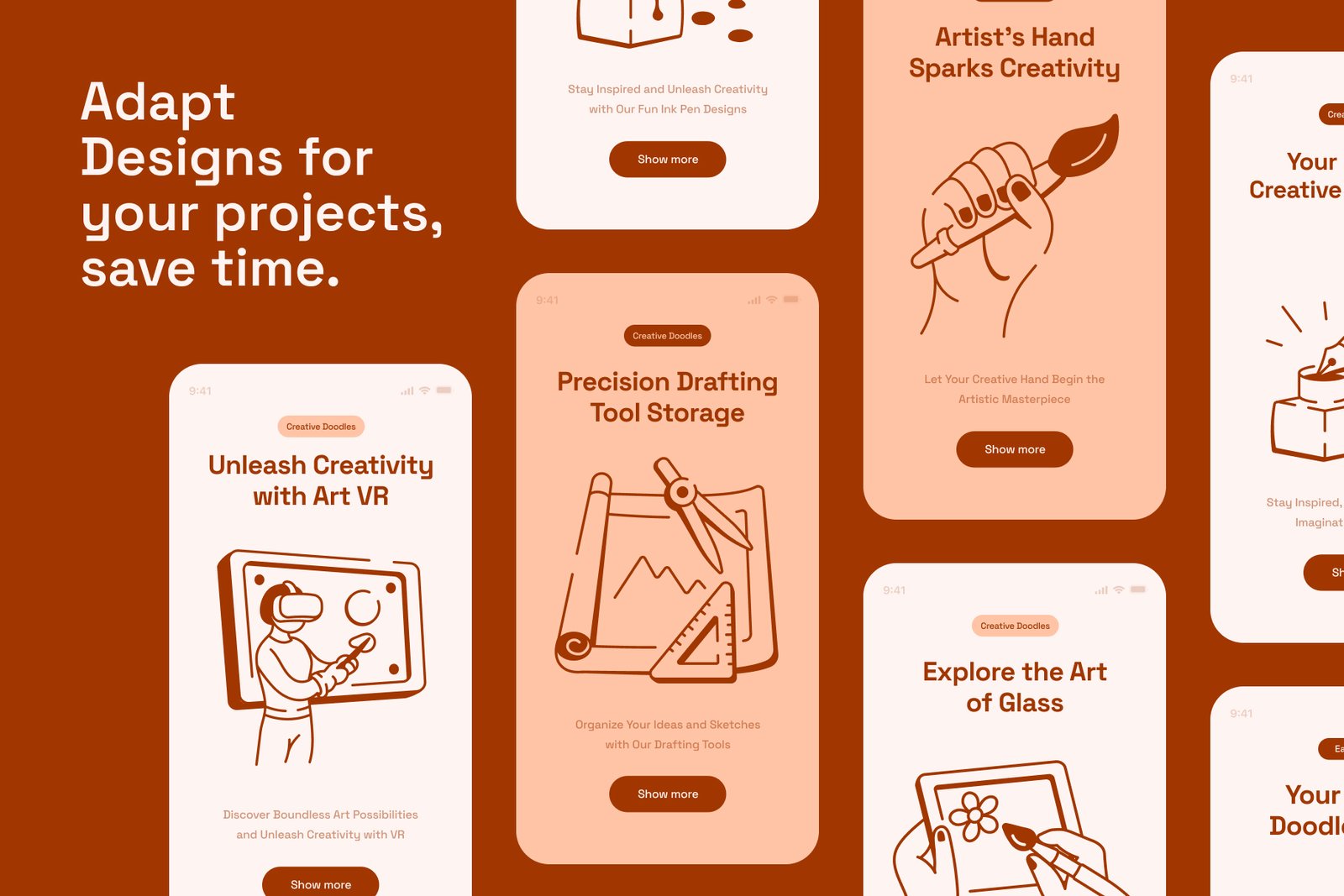 Creative Doodles Set