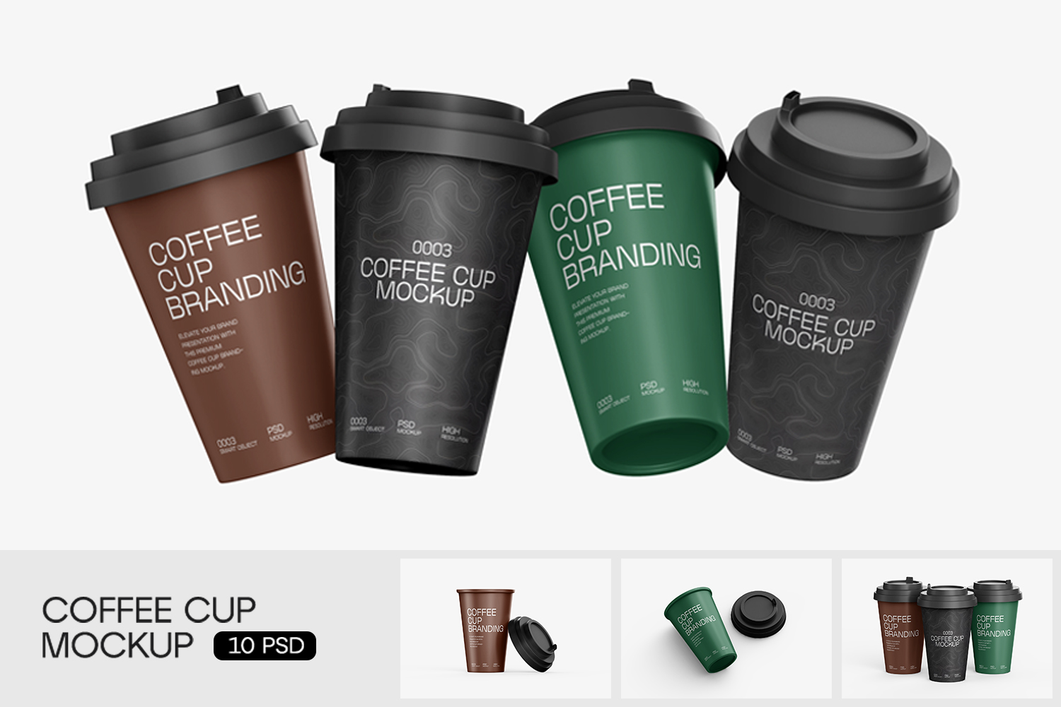 Coffee Cup Branding Mockup