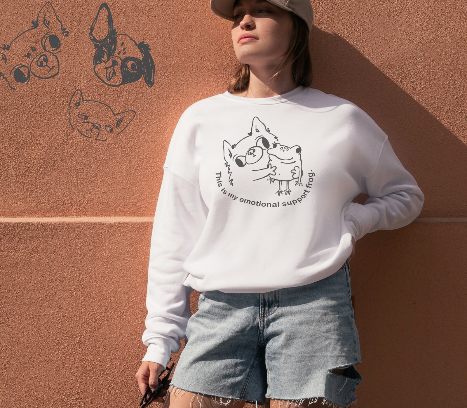 Silly Dogs hand drawn prints